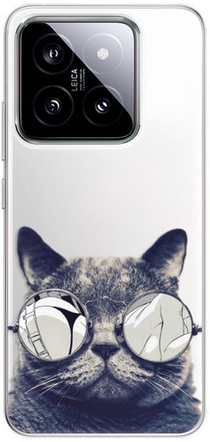 iSaprio Crazy Cat 01 - Xiaomi 14 - Phone Cover - Main image