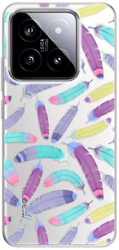 iSaprio Feather Pattern 01 - Xiaomi 14 - Phone Cover - Main image
