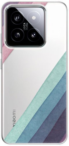 iSaprio Glitter Stripes 01 - Xiaomi 14 - Phone Cover - Main image