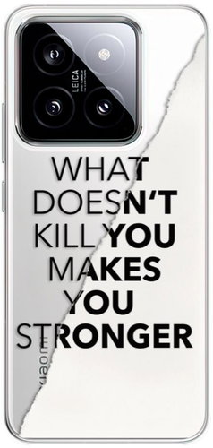 iSaprio Makes You Stronger - Xiaomi 14 - Phone Cover - Main image