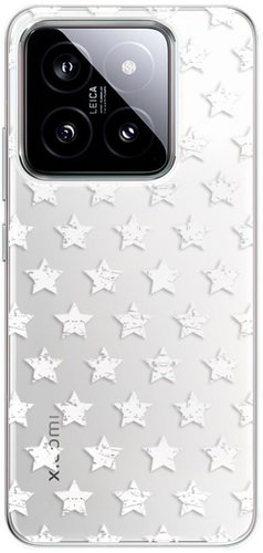 iSaprio Stars Pattern - white - Xiaomi 14 - Phone Cover - Main image