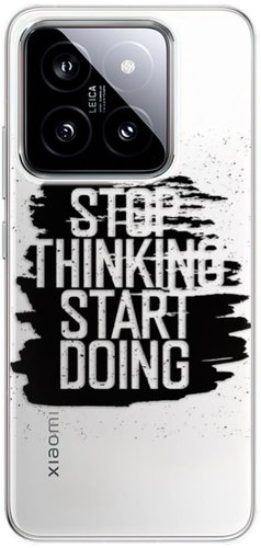 iSaprio Start Doing - black - Xiaomi 14 - Phone Cover - Main image