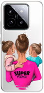 iSaprio Super Mama - Two Girls - Xiaomi 14 - Phone Cover