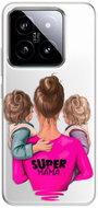 iSaprio Super Mama - Two Boys - Xiaomi 14 - Phone Cover