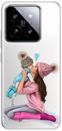 iSaprio Kissing Mom - Brunette and Boy - Xiaomi 14 - Phone Cover