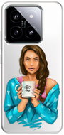 iSaprio Coffe Now - Brunette - Xiaomi 14 - Phone Cover