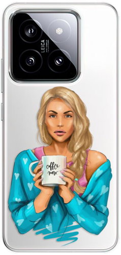 iSaprio Coffe Now - Blond - Xiaomi 14 - Phone Cover - Main image