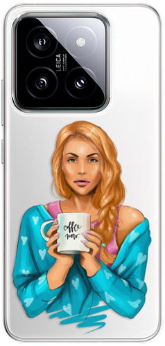 iSaprio Coffe Now - Redhead - Xiaomi 14 - Phone Cover - Main image