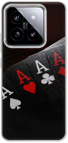 iSaprio Poker - Xiaomi 14 - Phone Cover - Main image