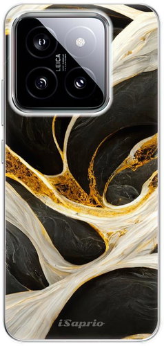 iSaprio Black and Gold - Xiaomi 14 - Phone Cover - Main image