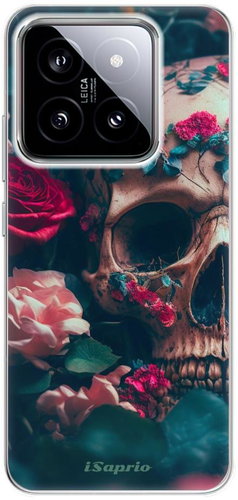 iSaprio Skull in Roses - Xiaomi 14 - Phone Cover - Main image