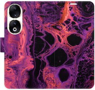 iSaprio Flip pouzdro Abstract Dark 02 pro Honor 90 5G - Phone Case