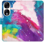 iSaprio Flip pouzdro Abstract Paint 05 pro Honor 90 5G - Phone Case
