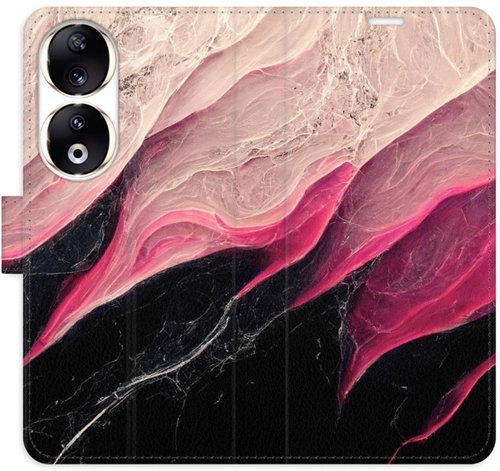 iSaprio Flip Case BlackPink Marble for Honor 90 5G - Phone Case - Main image