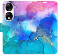 iSaprio Flip pouzdro BluePink Paint pro Honor 90 5G - Phone Case