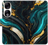 iSaprio Flip pouzdro Dark Paint pro Honor 90 5G - Phone Case