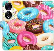 iSaprio Flip pouzdro Donuts Pattern 02 pro Honor 90 5G - Phone Case