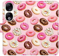 iSaprio Flip pouzdro Donuts Pattern 03 pro Honor 90 5G - Phone Case