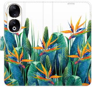 iSaprio Flip pouzdro Exotic Flowers 02 pro Honor 90 5G - Phone Case
