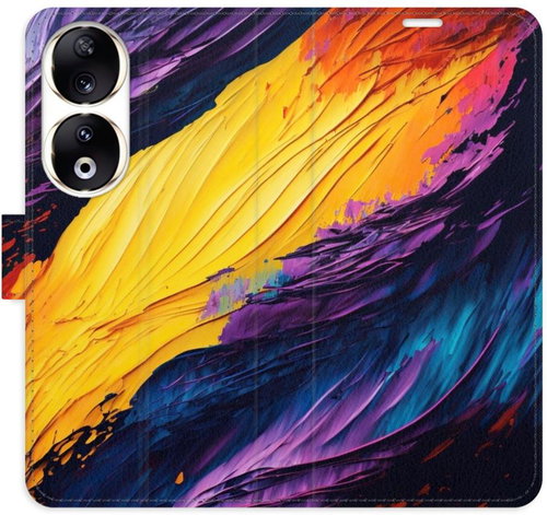 iSaprio Flip pouzdro Fire Paint pro Honor 90 5G - Phone Case - Main image