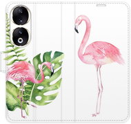 iSaprio Flip pouzdro Flamingos pro Honor 90 5G - Phone Case