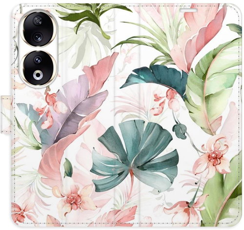 iSaprio Flip pouzdro Flower Pattern 07 pro Honor 90 5G - Phone Case - Main image