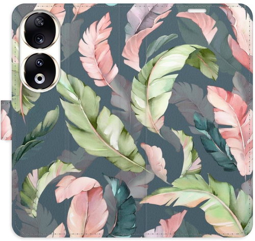 iSaprio Flip pouzdro Flower Pattern 09 pro Honor 90 5G - Phone Case - Main image