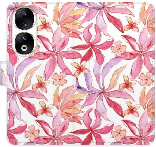 iSaprio Flip pouzdro Flower Pattern 10 pro Honor 90 5G - Phone Case - Main image