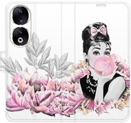 iSaprio Flip pouzdro Girl with bubble pro Honor 90 5G - Phone Case