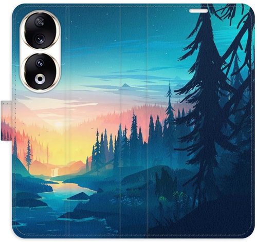 iSaprio Flip pouzdro Magical Landscape pro Honor 90 5G - Phone Case - Main image