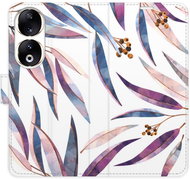 iSaprio Flip pouzdro Ornamental Leaves pro Honor 90 5G - Phone Case