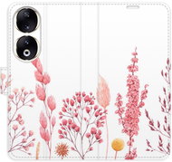 iSaprio Flip pouzdro Pink Flowers 03 pro Honor 90 5G - Phone Case