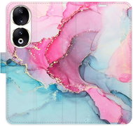 iSaprio Flip pouzdro PinkBlue Marble pro Honor 90 5G - Phone Case