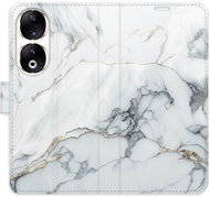 iSaprio Flip pouzdro SilverMarble 15 pro Honor 90 5G - Phone Case