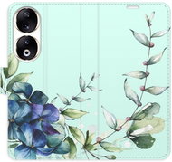 iSaprio Flip pouzdro Blue Flowers pro Honor 90 5G - Phone Case