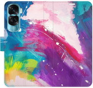 iSaprio Flip Case Abstract Paint 05 for Honor 90 Lite 5G - Phone Case
