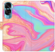 iSaprio Flip pouzdro Abstract Paint 07 pro Honor 90 Lite 5G - Phone Case