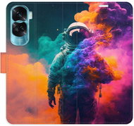 iSaprio Flip case Astronaut in Colours 02 for Honor 90 Lite 5G - Phone Case