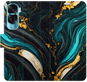 Pouzdro na mobil iSaprio Flip pouzdro Dark Paint pro Honor 90 Lite 5G - Pouzdro na mobil