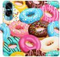 iSaprio Flip pouzdro Donuts Pattern 02 pro Honor 90 Lite 5G - Phone Case