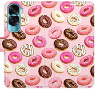 iSaprio Flip pouzdro Donuts Pattern 03 pro Honor 90 Lite 5G - Phone Case