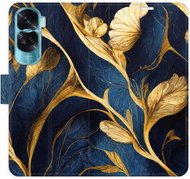 iSaprio Flip case GoldBlue for Honor 90 Lite 5G - Phone Case