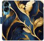 iSaprio Flip pouzdro GoldBlue pro Honor 90 Lite 5G - Phone Case