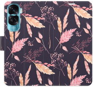 iSaprio Flip case Ornamental Flowers 02 for Honor 90 Lite 5G - Phone Case