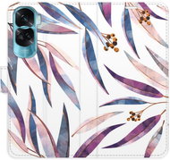 iSaprio Flip pouzdro Ornamental Leaves pro Honor 90 Lite 5G - Phone Case