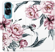iSaprio Flip pouzdro Pink Flowers pro Honor 90 Lite 5G - Phone Case