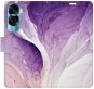 iSaprio Flip pouzdro Purple Paint pro Honor 90 Lite 5G - Phone Case