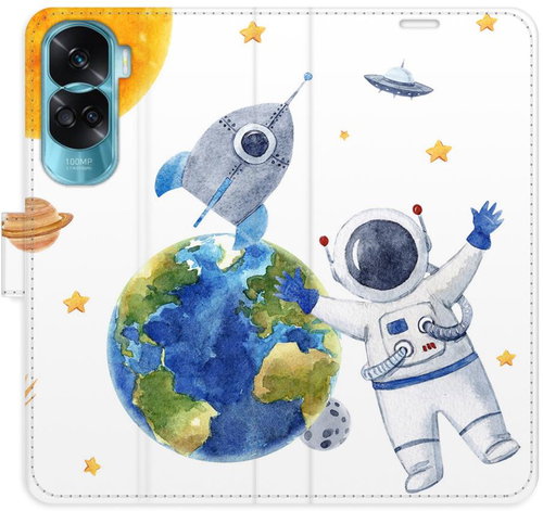 iSaprio Flip pouzdro Space 06 pro Honor 90 Lite 5G - Phone Case - Main image