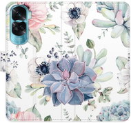 iSaprio Flip pouzdro Succulents pro Honor 90 Lite 5G - Phone Case