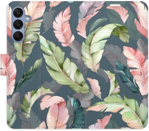 iSaprio Flip pouzdro Flower Pattern 09 pro Samsung Galaxy A25 5G - Phone Case - Main image